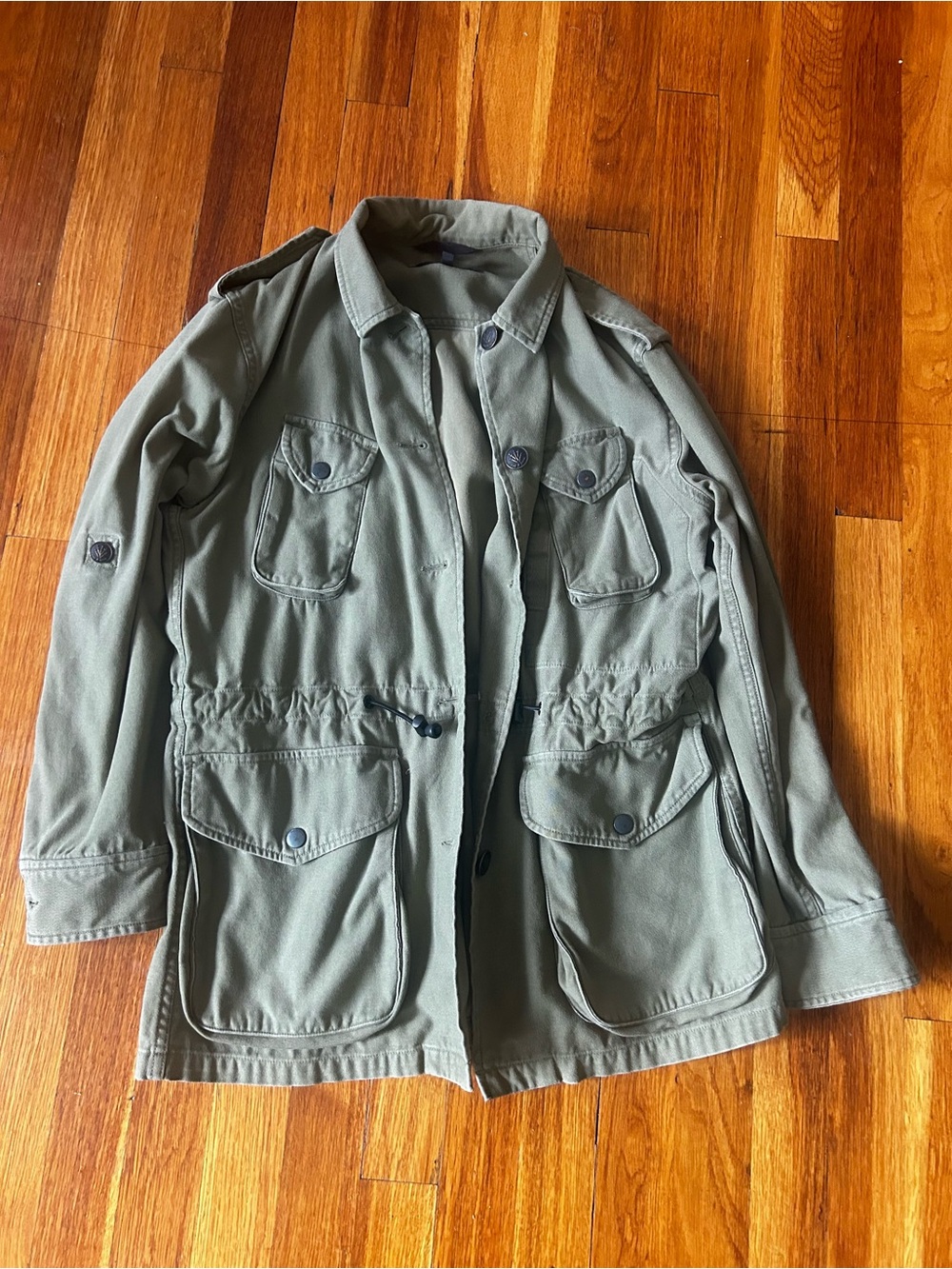 rag & bone Olive Green Military Field Jacket
